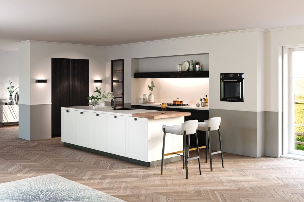 Rotpunkt White Shaker Kitchen | Net Kitchens, Walthamstow