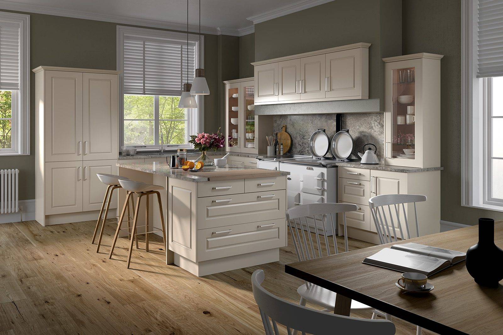 Regent Ivory 1 | Net Kitchens, Walthamstow