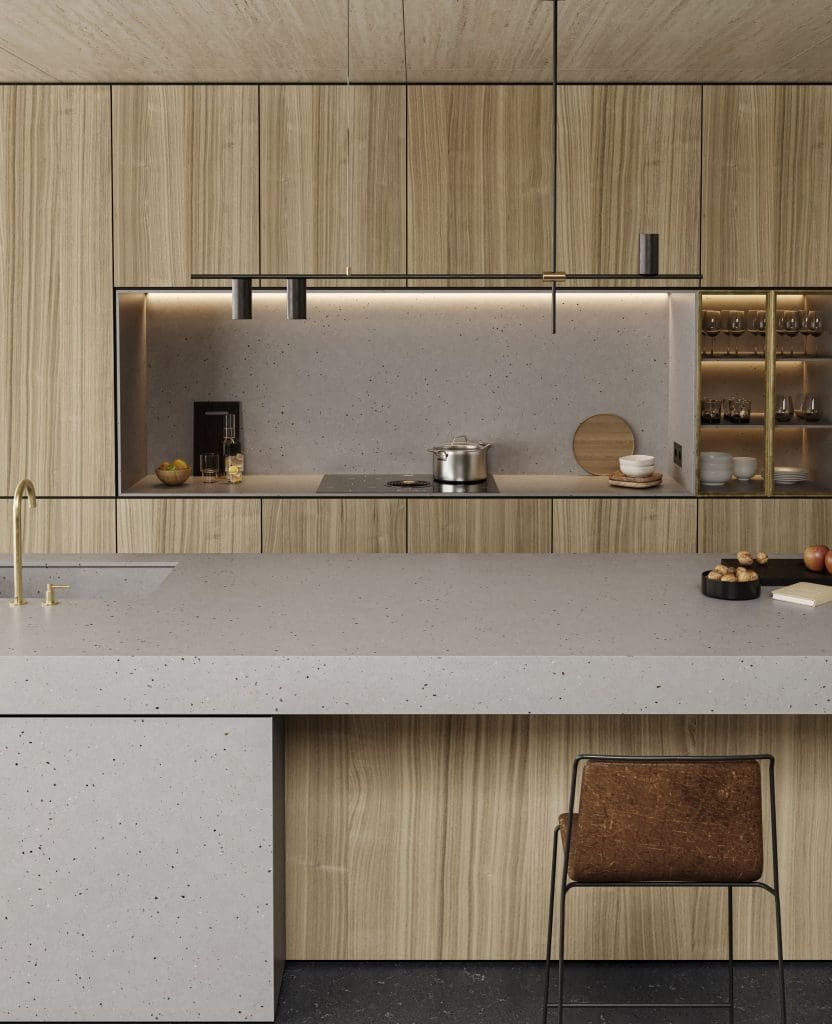 2023 03 27 Cos Silestone Ambiente Concrete Pulse | Ng Bespoke, Cheshire