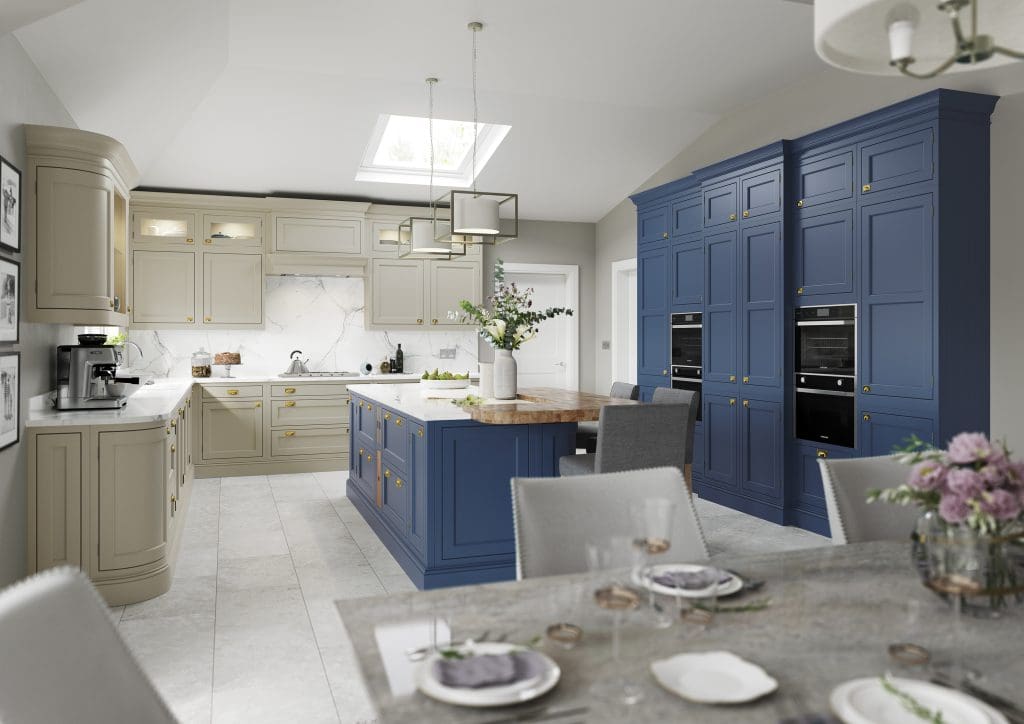Belgravia Parisian Blue And Stone Main Shoot Rgb | Ng Bespoke, Cheshire