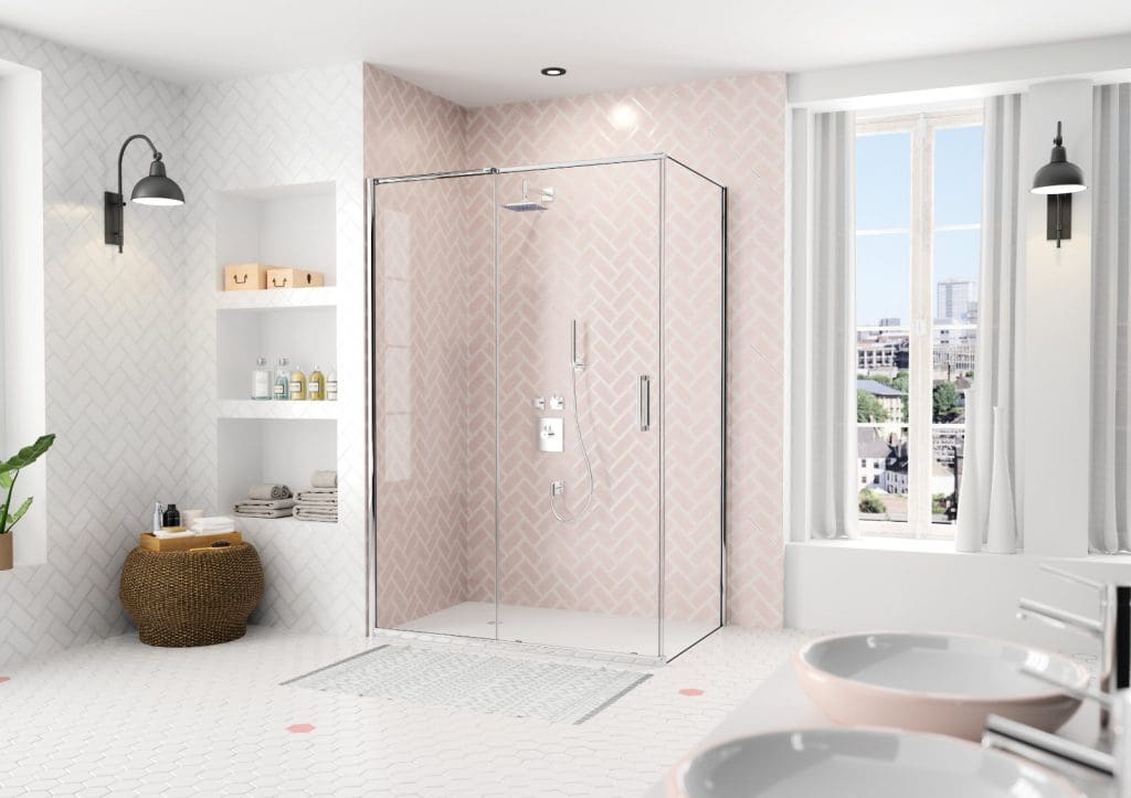 Merlyn Arysto Eight Slidng Door With Side Panel | Ng Bespoke, Cheshire