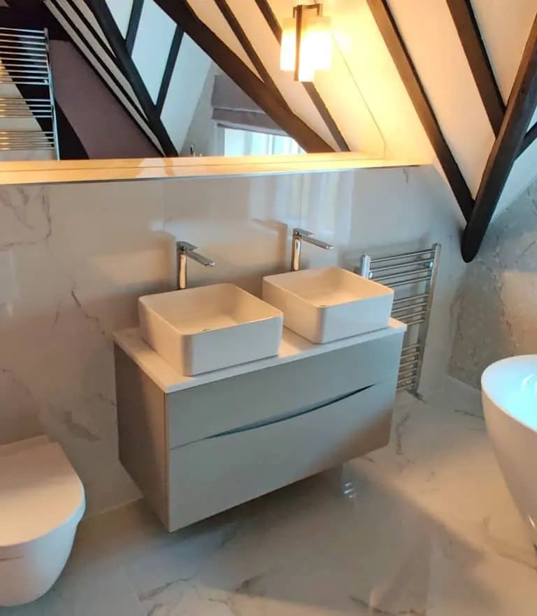 Lymm Bathroom | Lead Wolf, Gotham