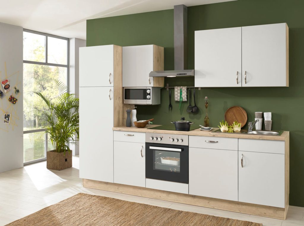 Bauformat Matt White Compact Kitchen | Torben Schmid Kitchens, Truro
