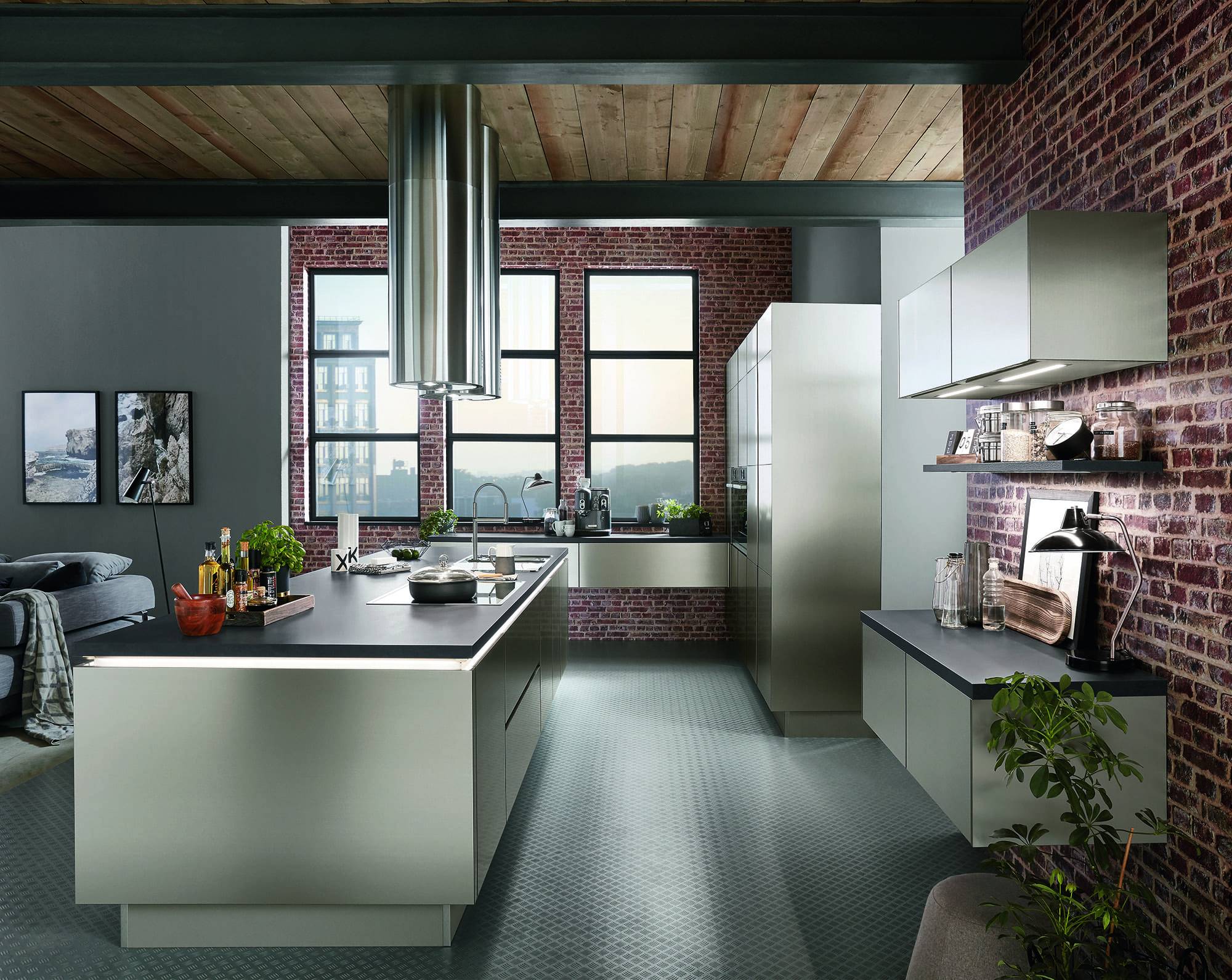 Nobilia Metallic Handleless Kitchen 2021 | Lead Wolf, Peterborough