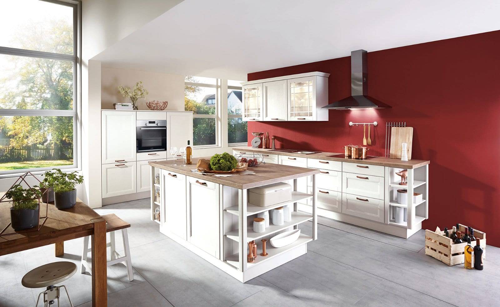 Nobilia Matt Black Wood Handleless Open Plan Kitchen 2021 3 | Lead Wolf, Peterborough