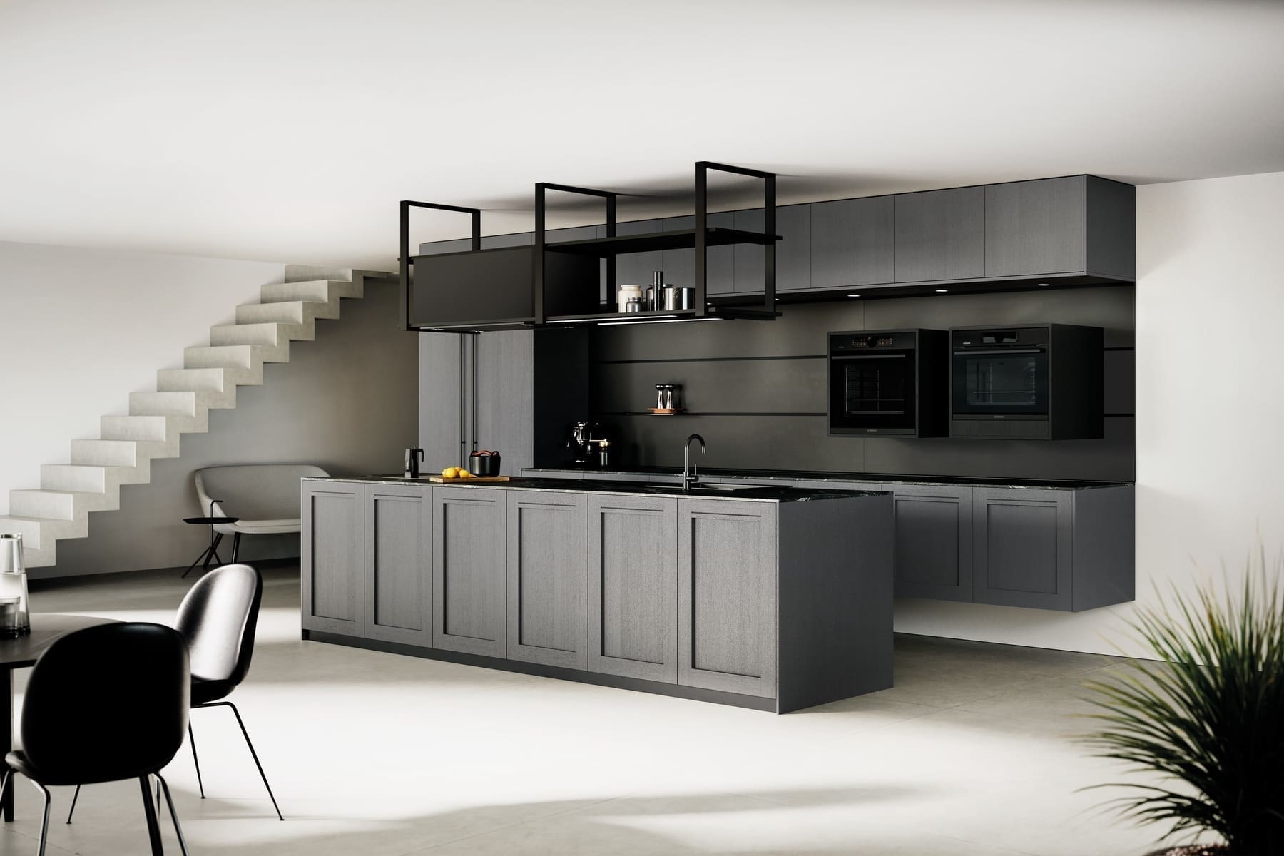 Rotpunkt Grey Shaker Kitchen 1 | John Willox Kitchen Design, Ellon
