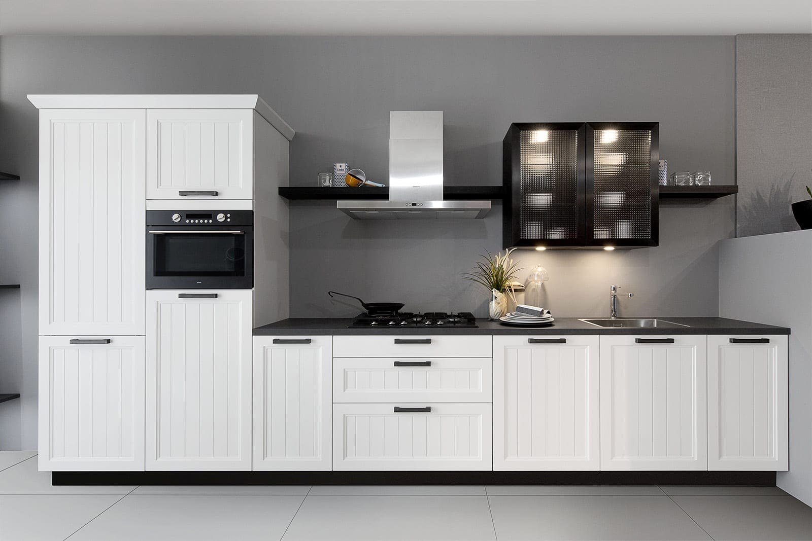 Rotpunkt White Shaker Kitchen | John Willox Kitchen Design, Ellon