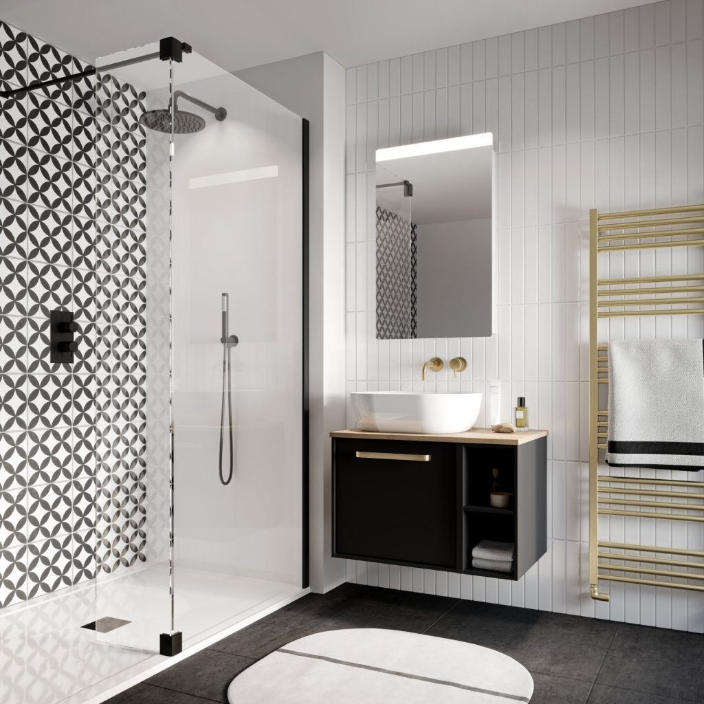 Crosswater P 36 Infinity Black 04 2 Hr | Such Designs, London