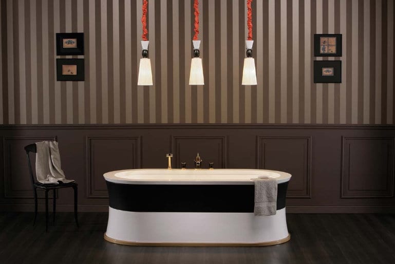 Moody Bathroom Tile | Such Designs, London