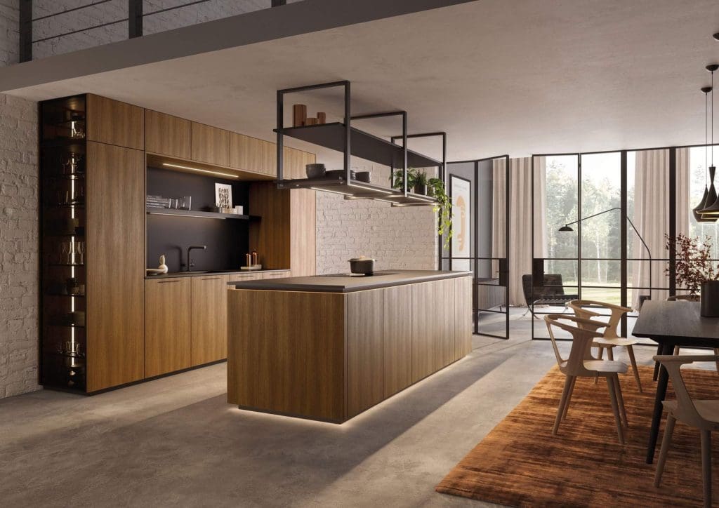 Rotpunkt Loft Brown Oak Wood Kitchen | Such Designs, London