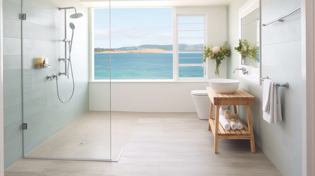beach side wet room | Cambridgeshire Bathrooms