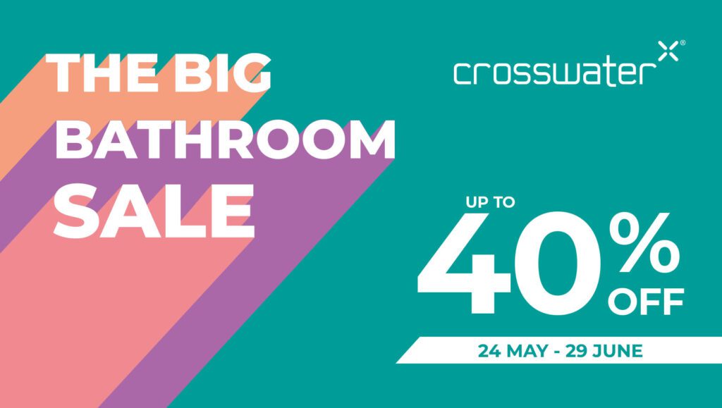 Crosswater banner National Sale 1670 x 945 | Cambridgeshire Bathrooms