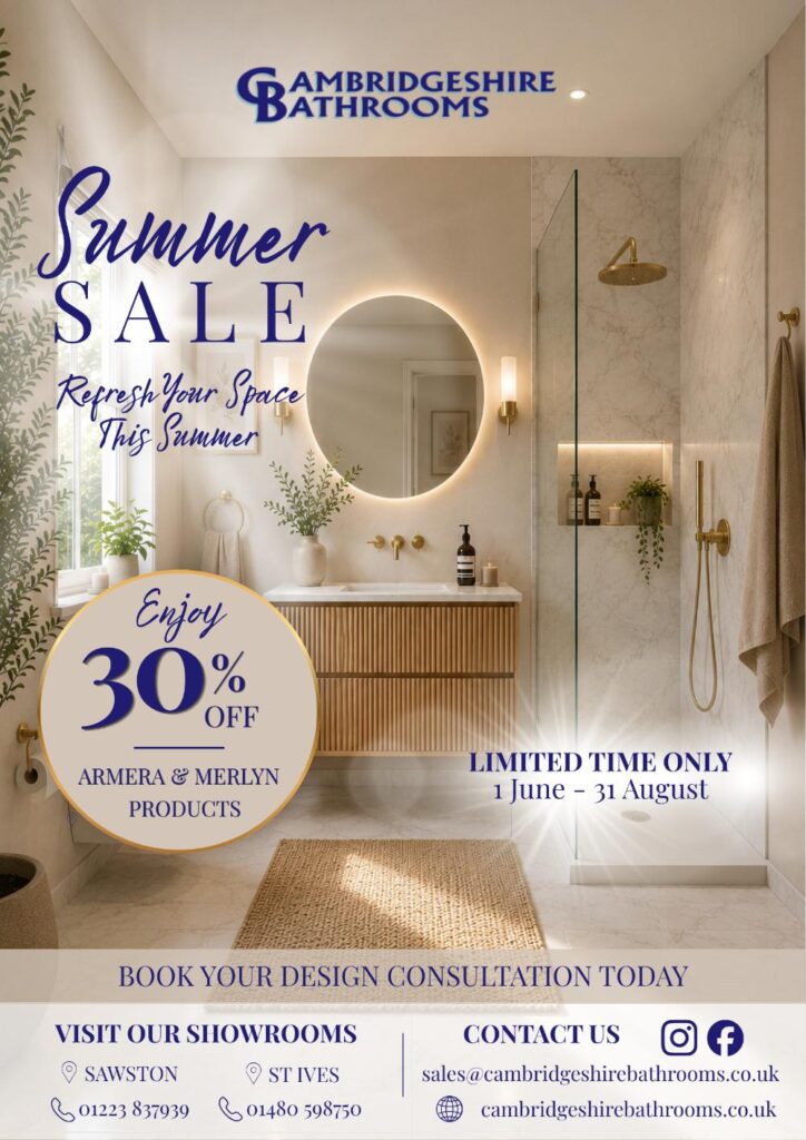 Summer sale port | Cambridgeshire Bathrooms