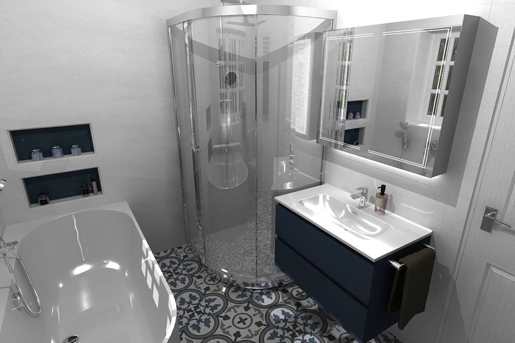 GarnerBathroomV8ShowerViewHollyCardwell | Cambridgeshire Bathrooms