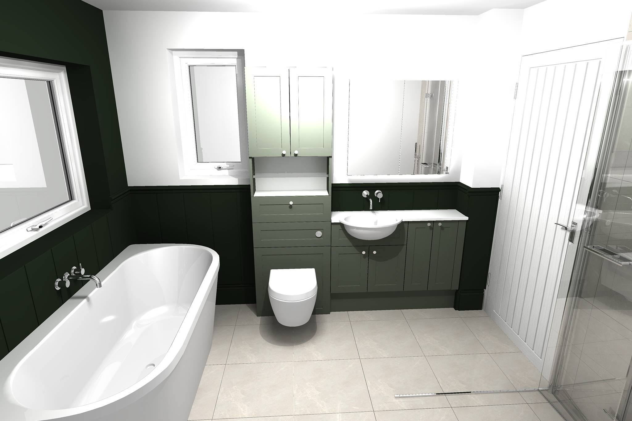 FamilyBathroom2 4TaylorHollyCardwell | Cambridgeshire Bathrooms