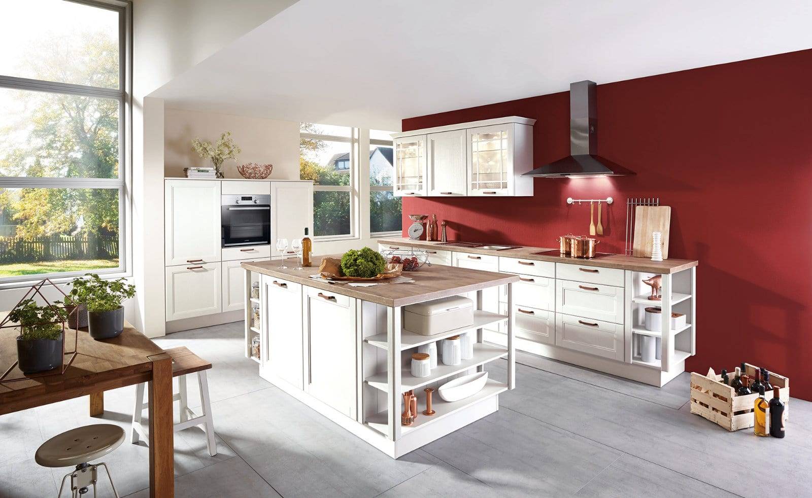 Nobilia Matt Black Wood Handleless Open Plan Kitchen 2021 3 | Alon Interiors, Kent