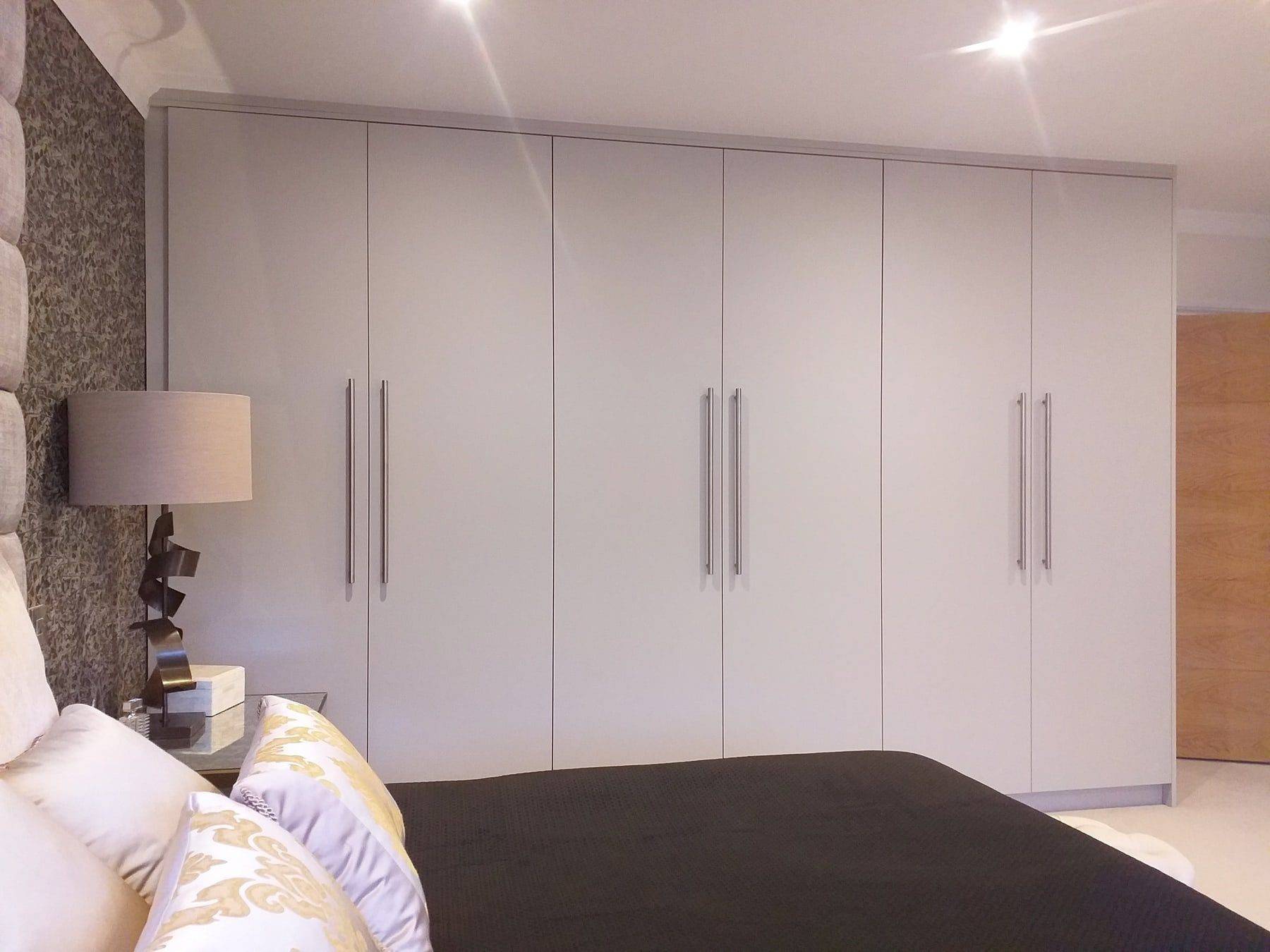 Clean Simple Wardrobes In Taupe Grey 2 1 | Colourhill, Mansfield
