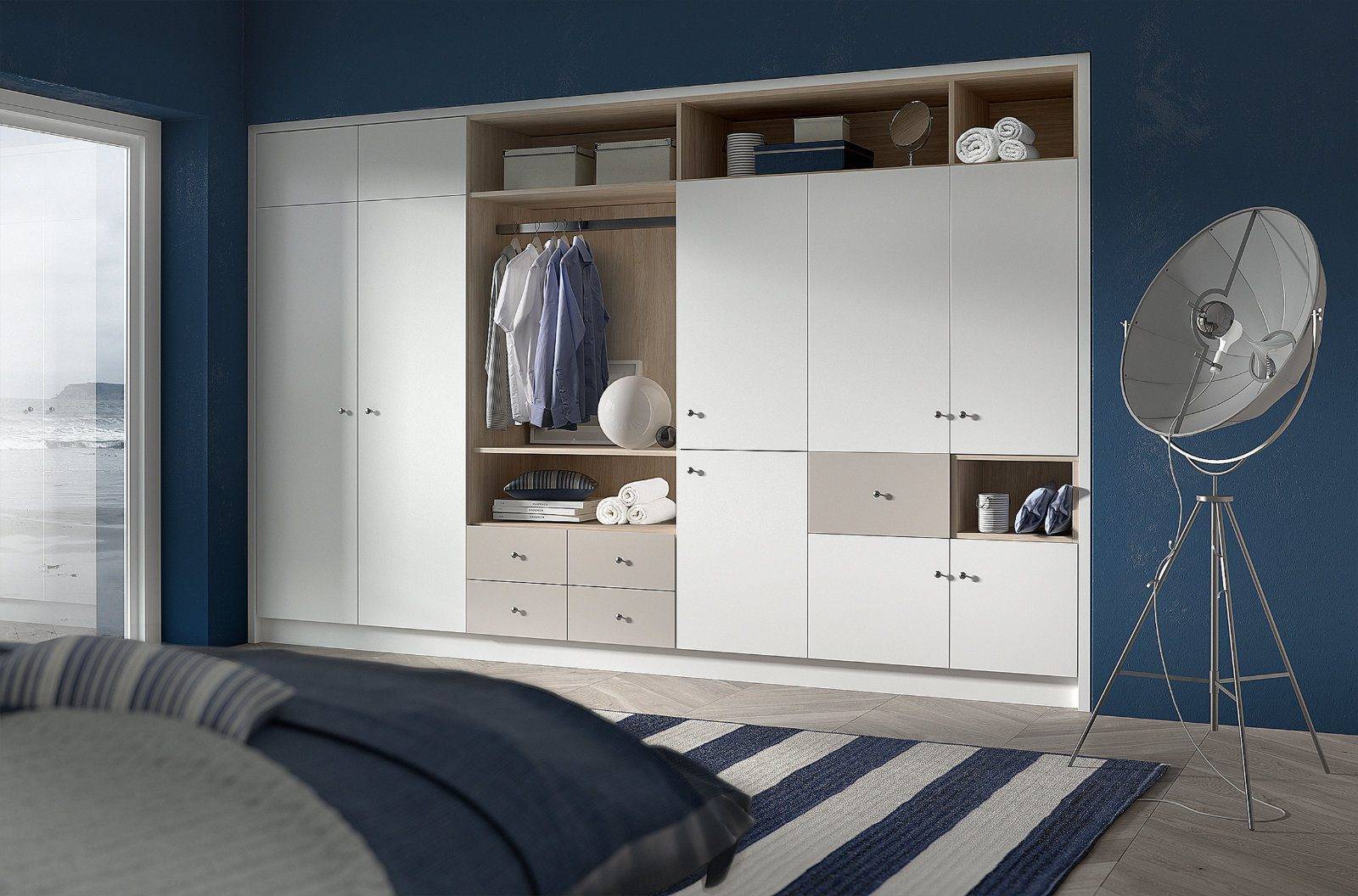IntegralWhiteChampagneBedroom | Colourhill Kitchens & Bedrooms Chesterfield