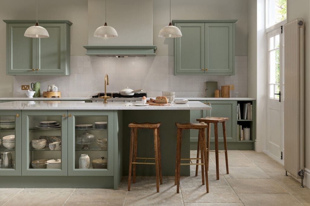 Pembridge Reed Green Cameo 1 | Rowe Fitted Interiors