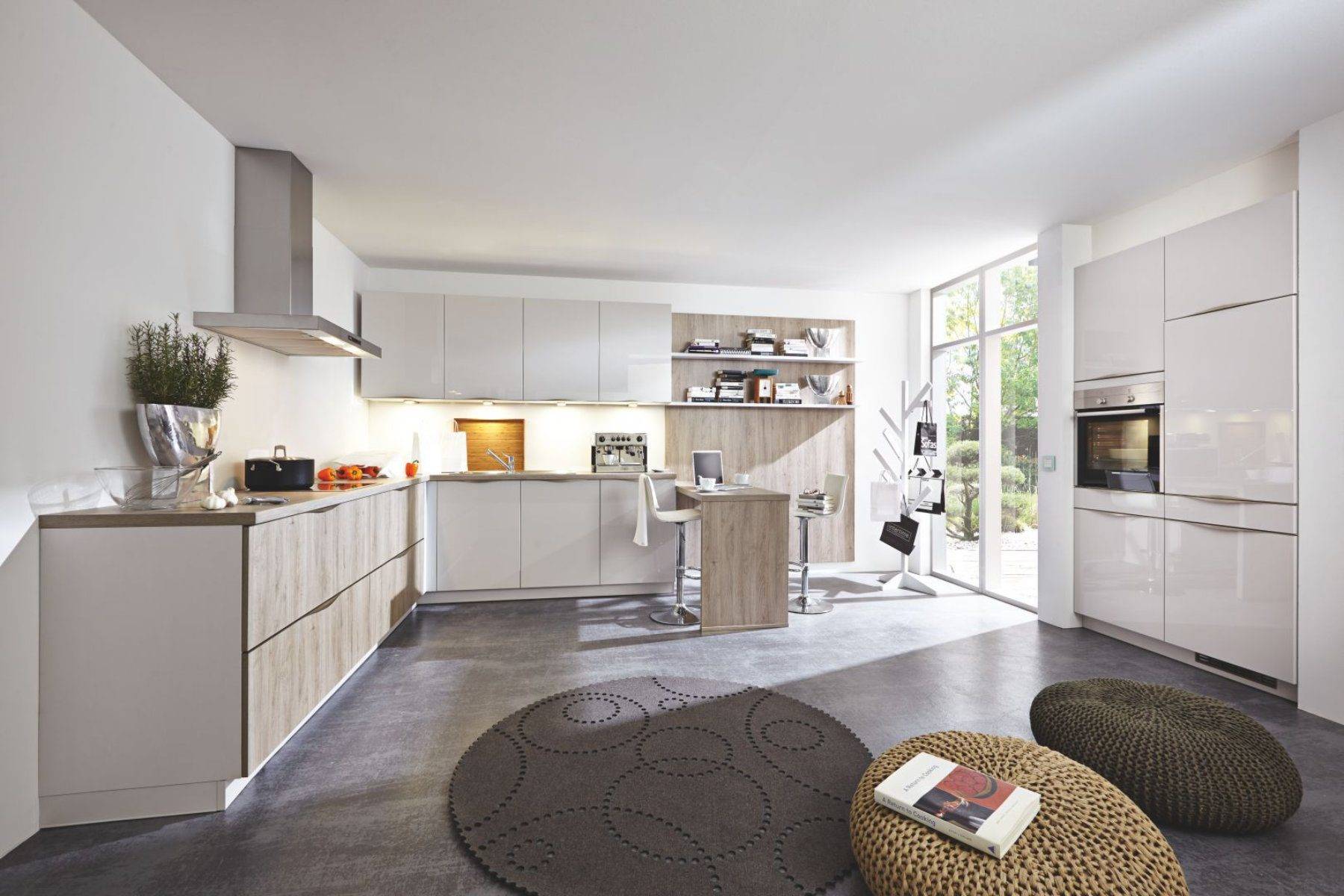 Bauformat White Gloss U Shaped Kitchen | Rowe Fitted Interiors, Hoylake