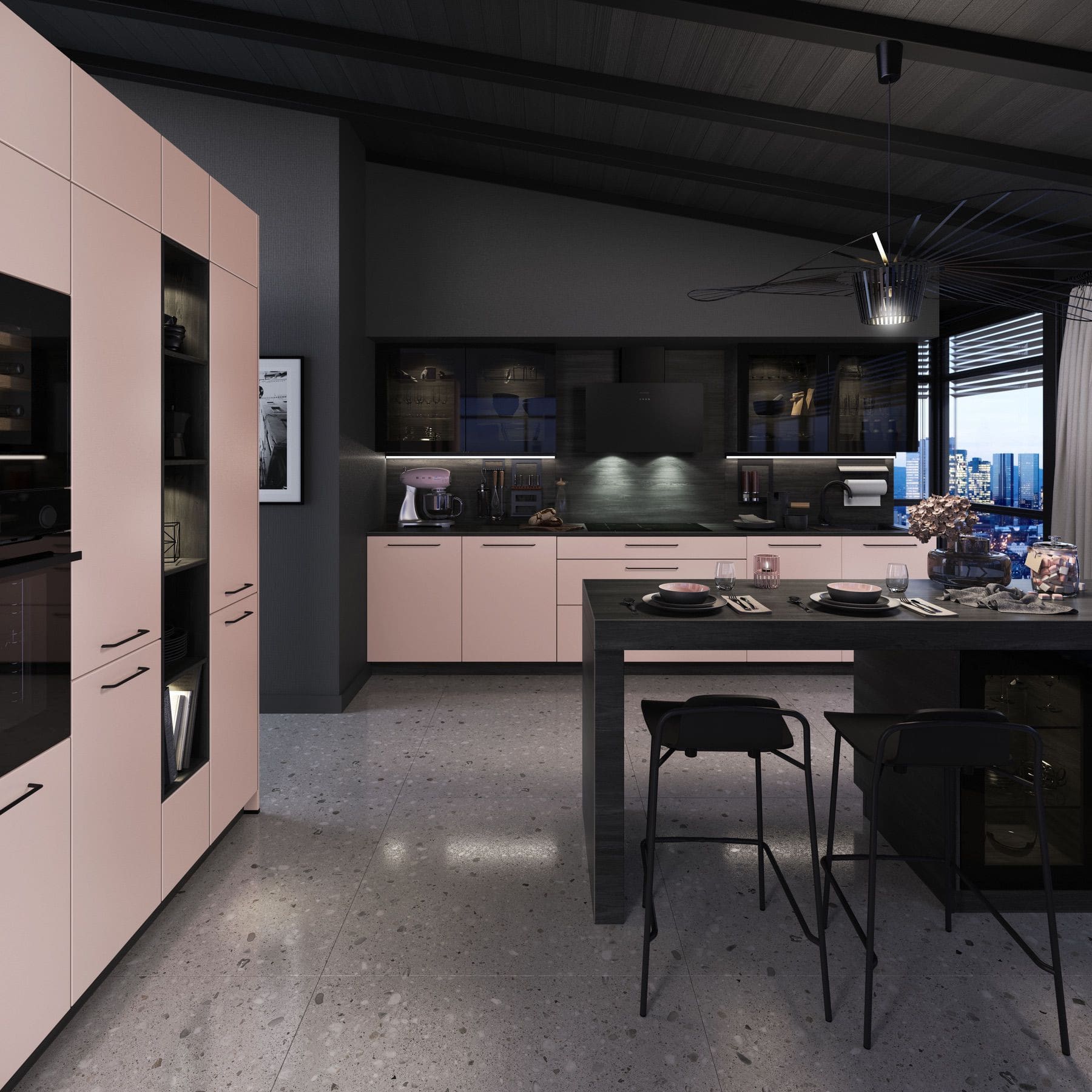 Bauformat Modern Pastel Kitchen 1 | Rowe Fitted Interiors