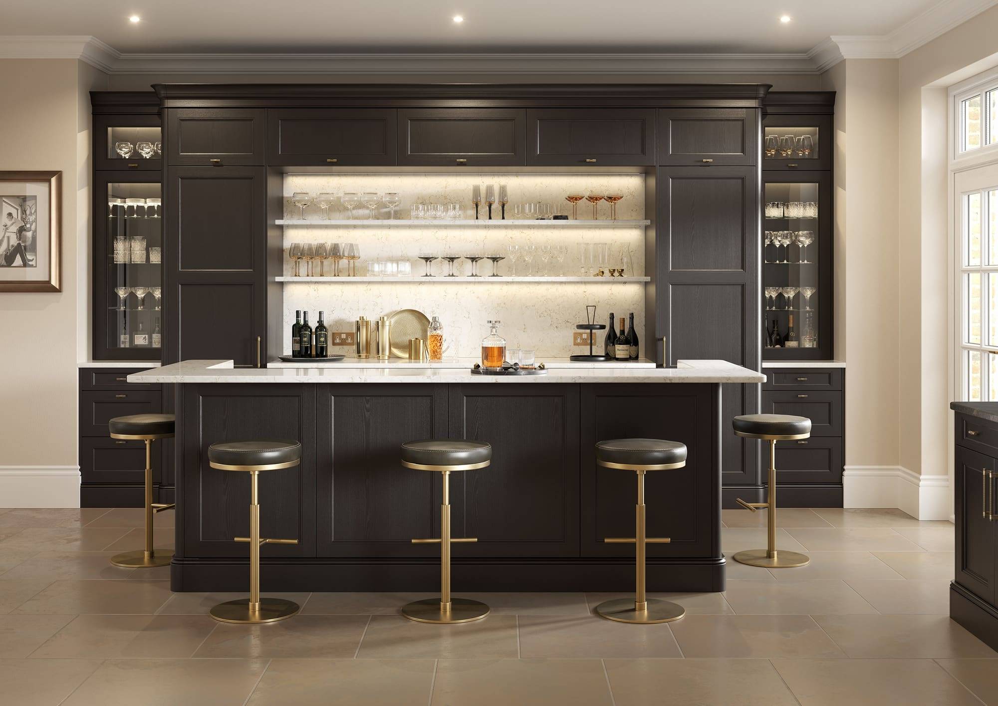 Lawrenson Stone and Cannon Black Cameo 7 | Rowe Fitted Interiors