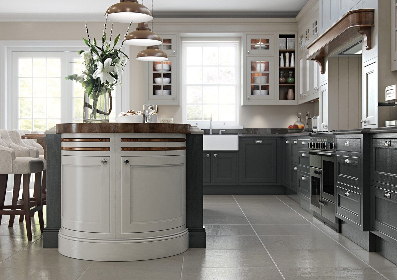 Aisling Traditional Shaker Kitchen | Rowe Fitted Interiors