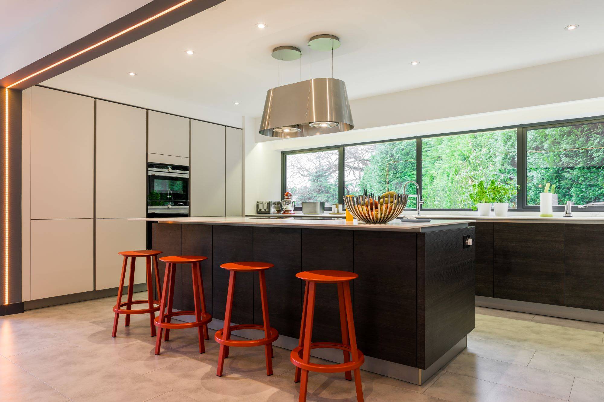 Nobilia Modern White Handleless Kitchen | Jaystone Kitchens, Oldham