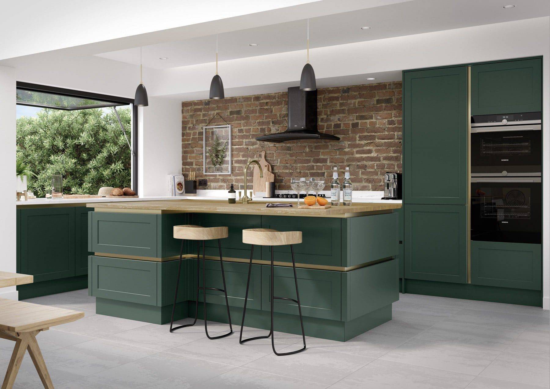 Clifdenheritagegreen Cameo1 Cmyk | Jaystone Kitchens, Oldham