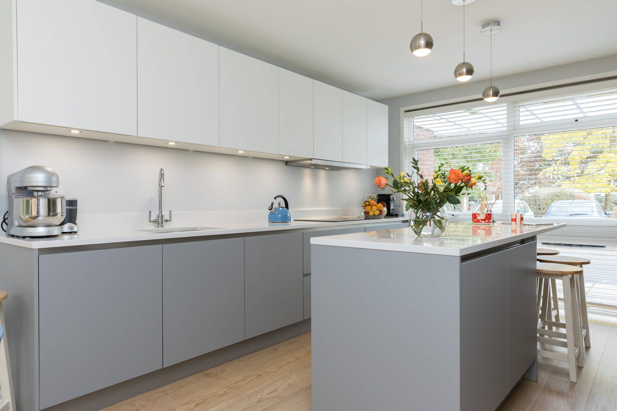 Nobilia Pastel Shaker Kitchen 2 | Jaystone Kitchens, Oldham
