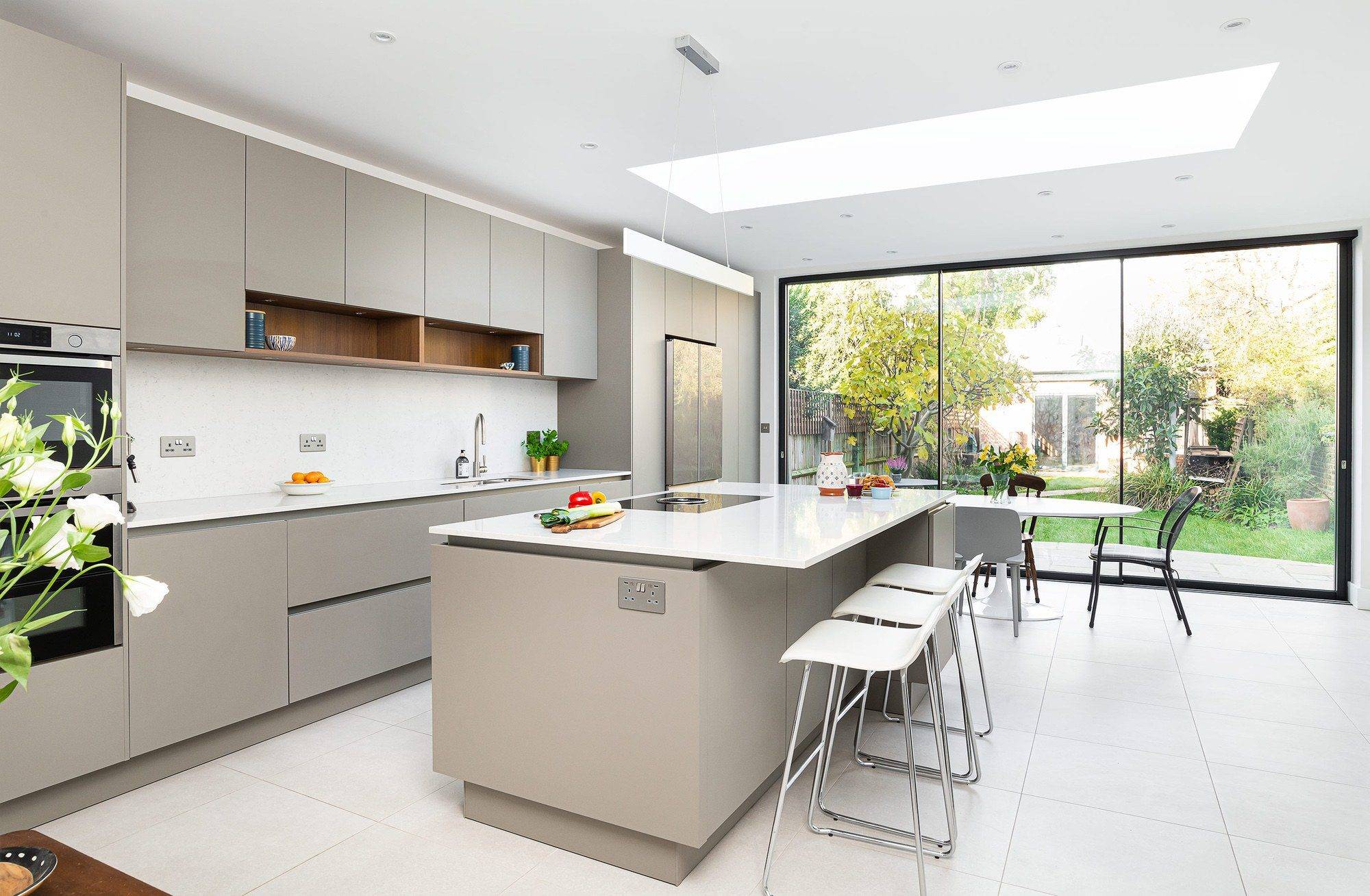 Nobilia Matt White Kitchen 1 | Jaystone Kitchens, Oldham
