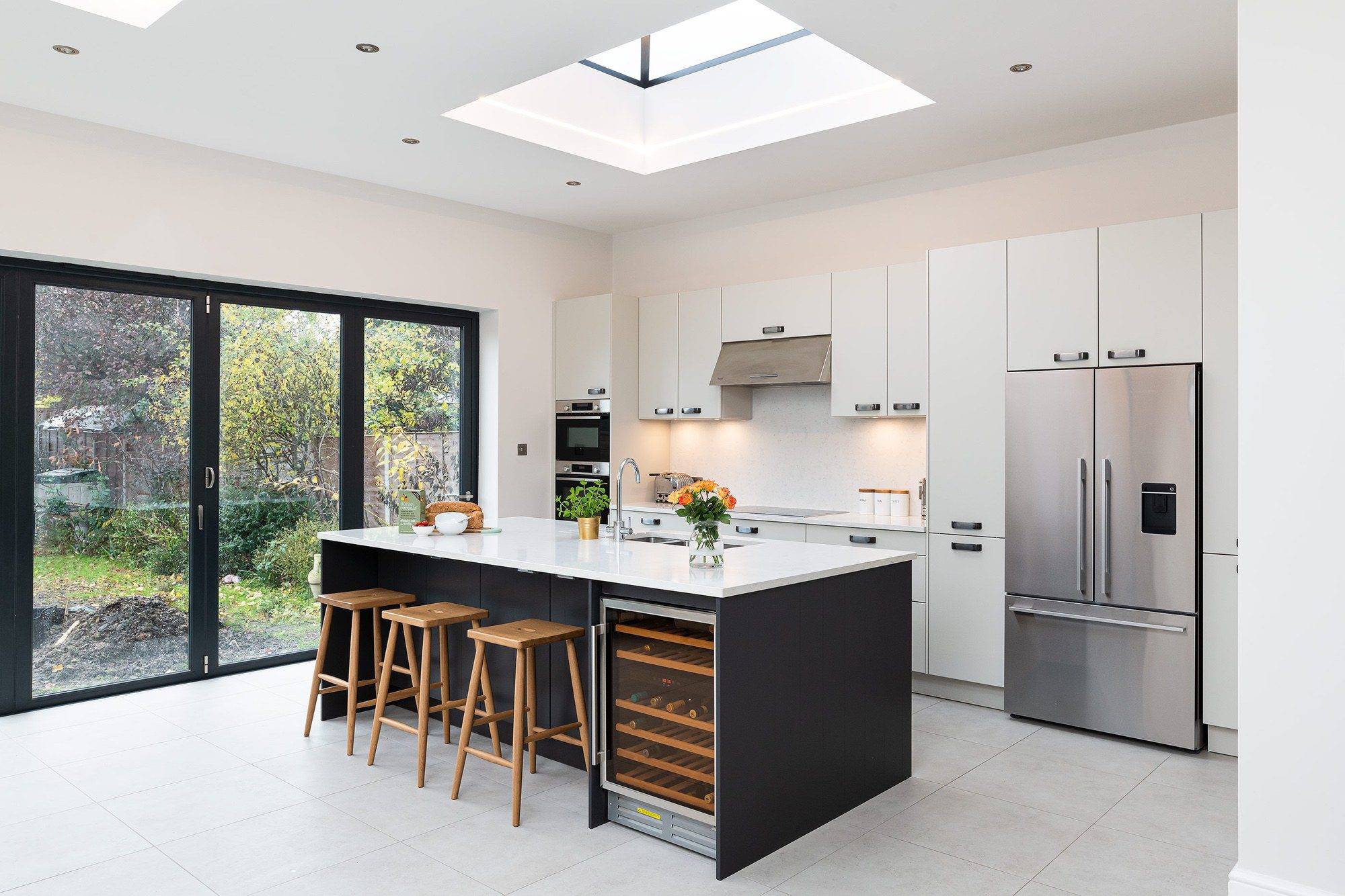Nobilia Wooden Island Kitchen 1 1 | Jaystone Kitchens, Oldham