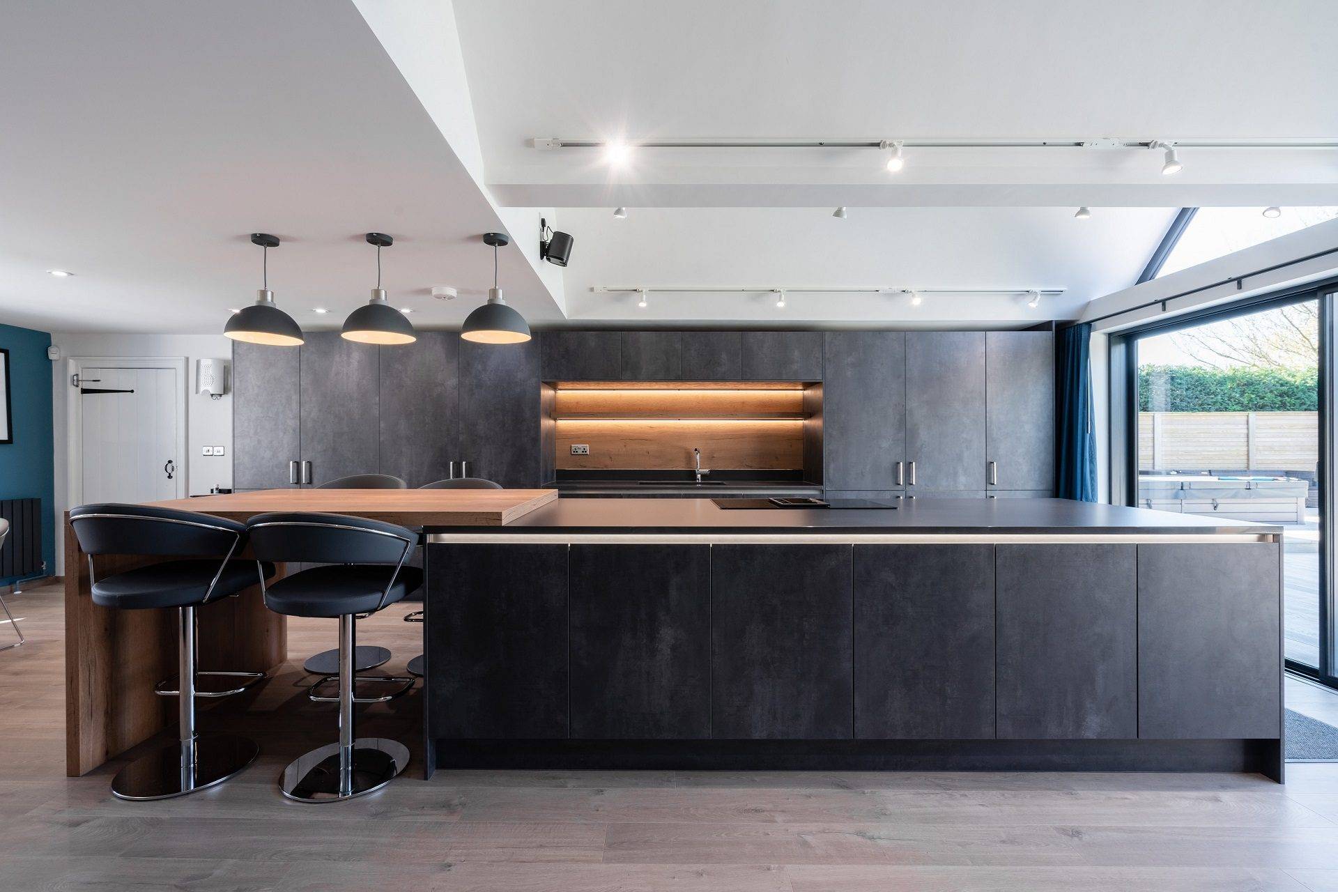 Nobilia Grey Concrete Kitchen | Jaystone Kitchens, Oldham