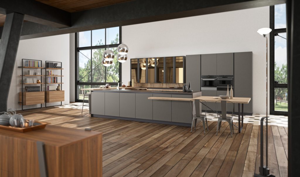 Linea Quattro Modern Handleless Kitchen 2 | Lux Interior, Macclesfield