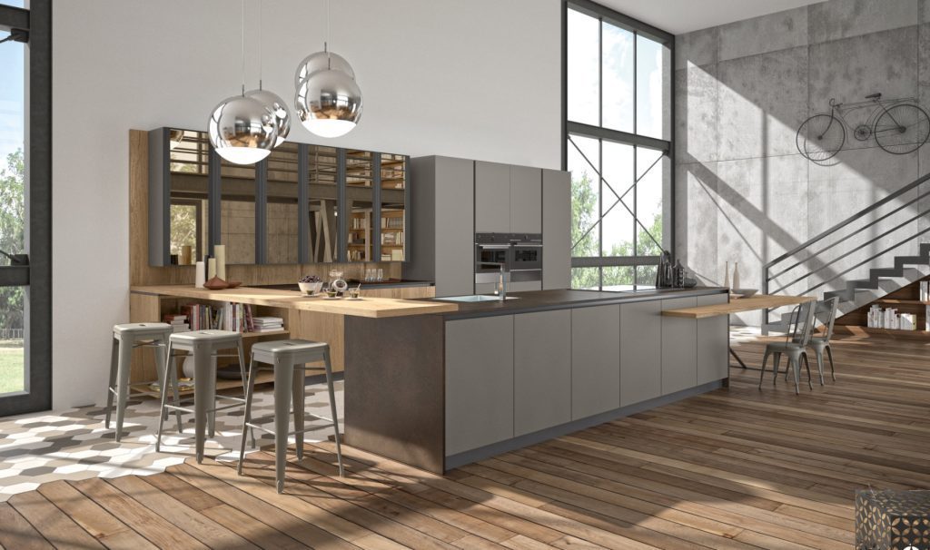 Linea Quattro Open Plan Handleless Kitchen 2 | Lux Interior, Macclesfield