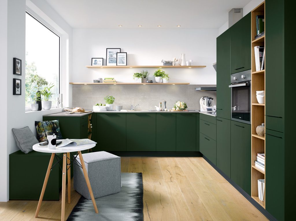 Schuller Modern L Shaped Kitchen 1 | Lux Interior, Macclesfield