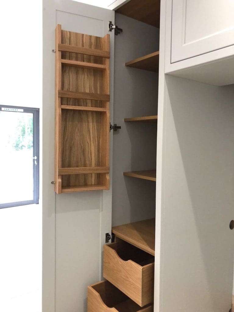 White Grey Shaker Wood Kitchen Oxfordshire 982 | Utopia Kitchens | Crowthorne