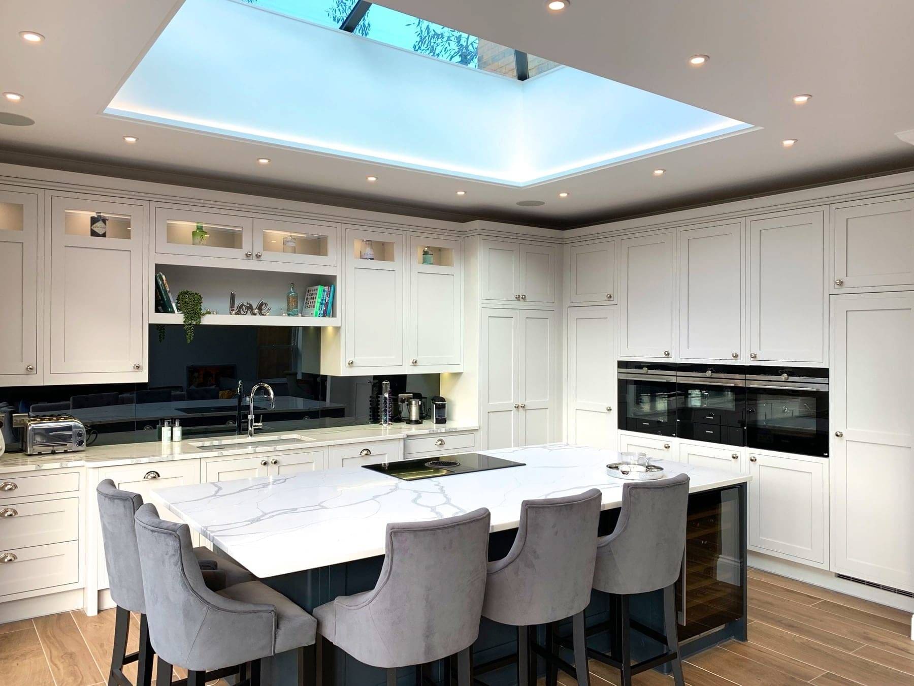 In Frame Shaker Kitchen For High Ceilings In Berkshire 1375 | Utopia Kitchens, Crowthorne