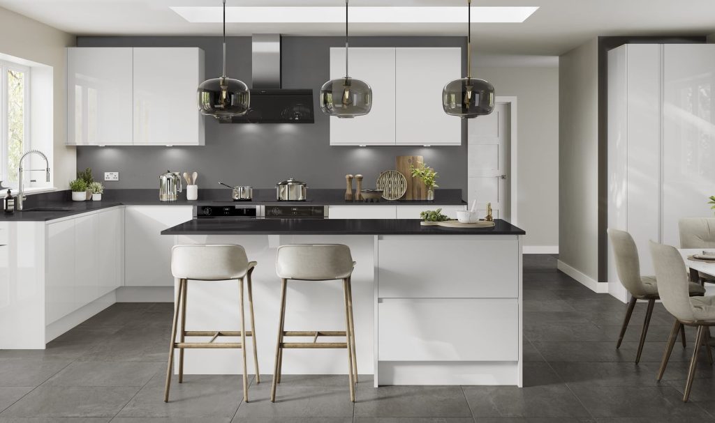 Integra Glosswhite | Glasgow Kitchen