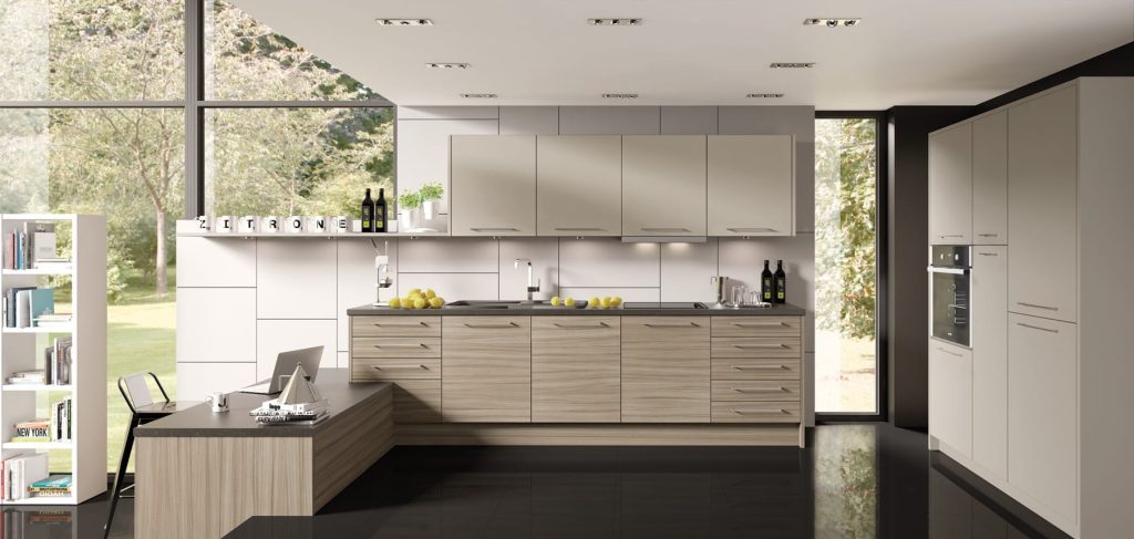 Tempo Driftwood Stonegrey 1 | Glasgow Kitchen