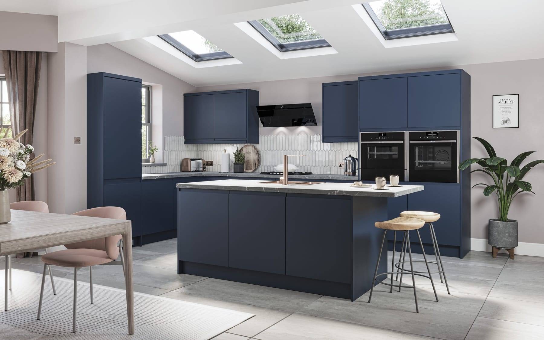 Integramidnightblue | Glasgow Kitchen