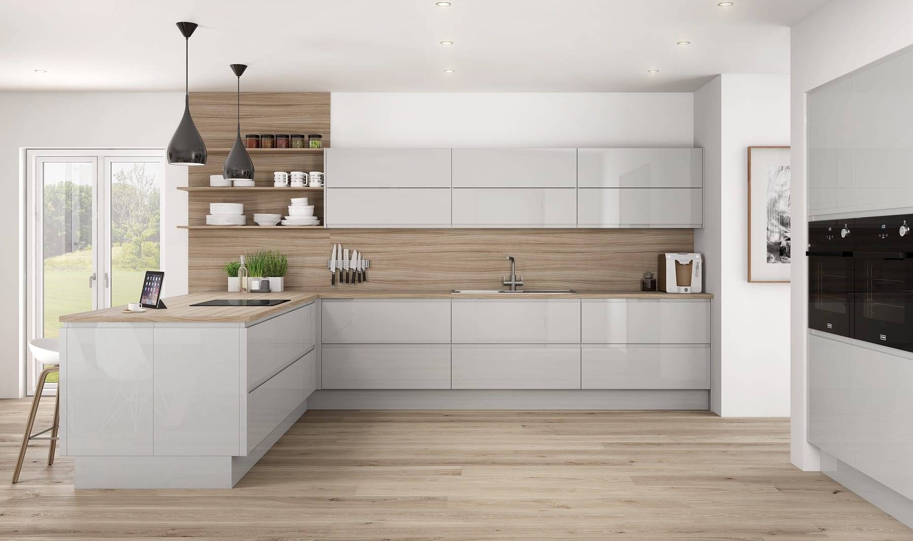 Integra Glossgreymist 1 | Glasgow Kitchen