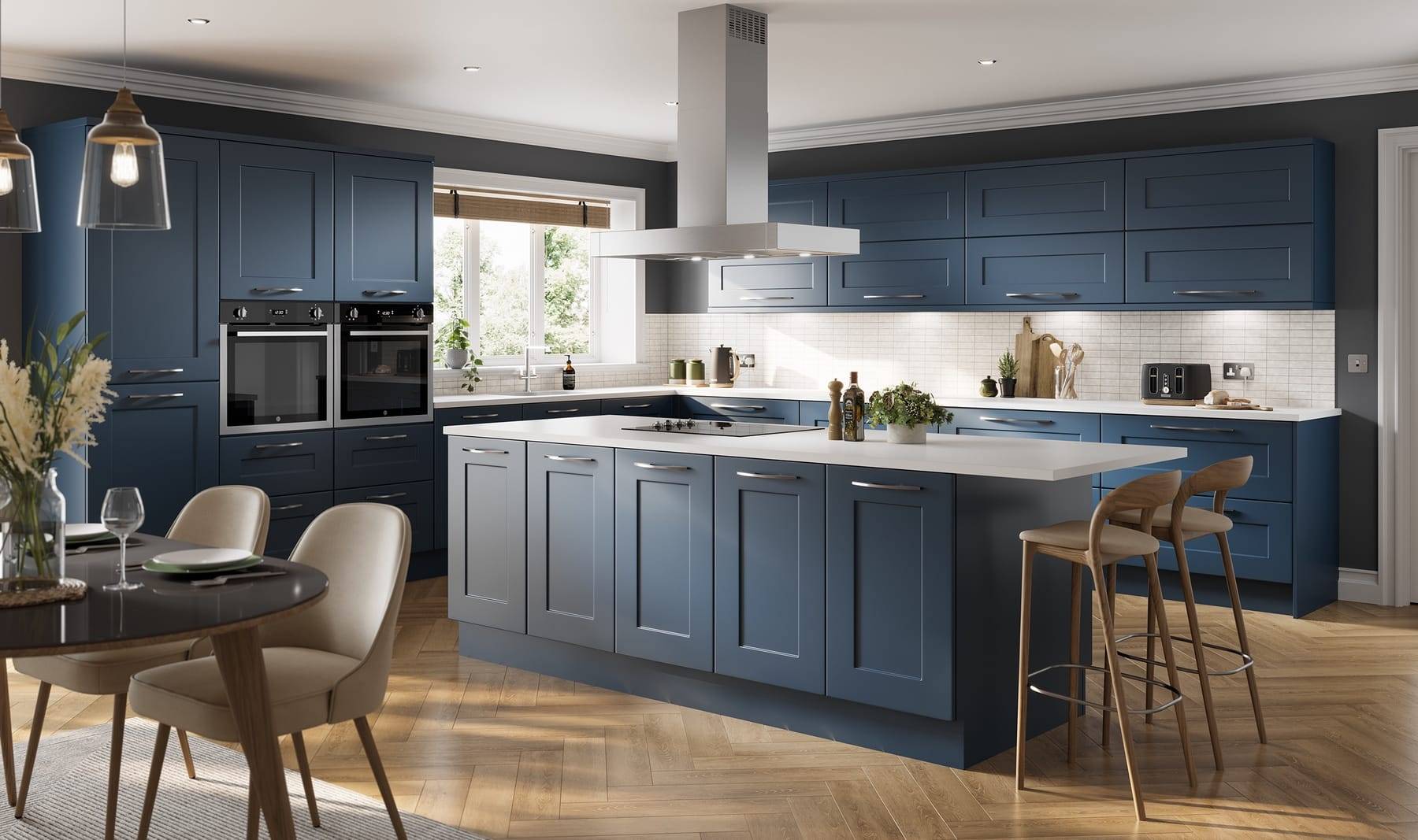 Solent Tyroleanblue 1 | Glasgow Kitchen