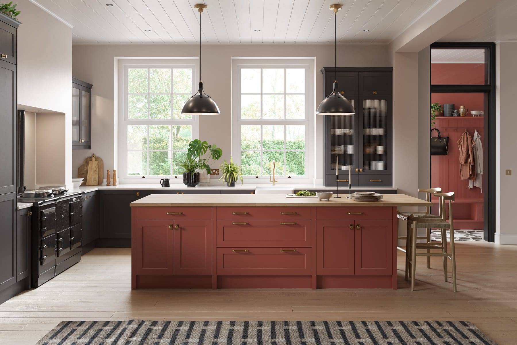 Hawkshaw Charcoal Tuscan Est F02 | Glasgow Kitchen