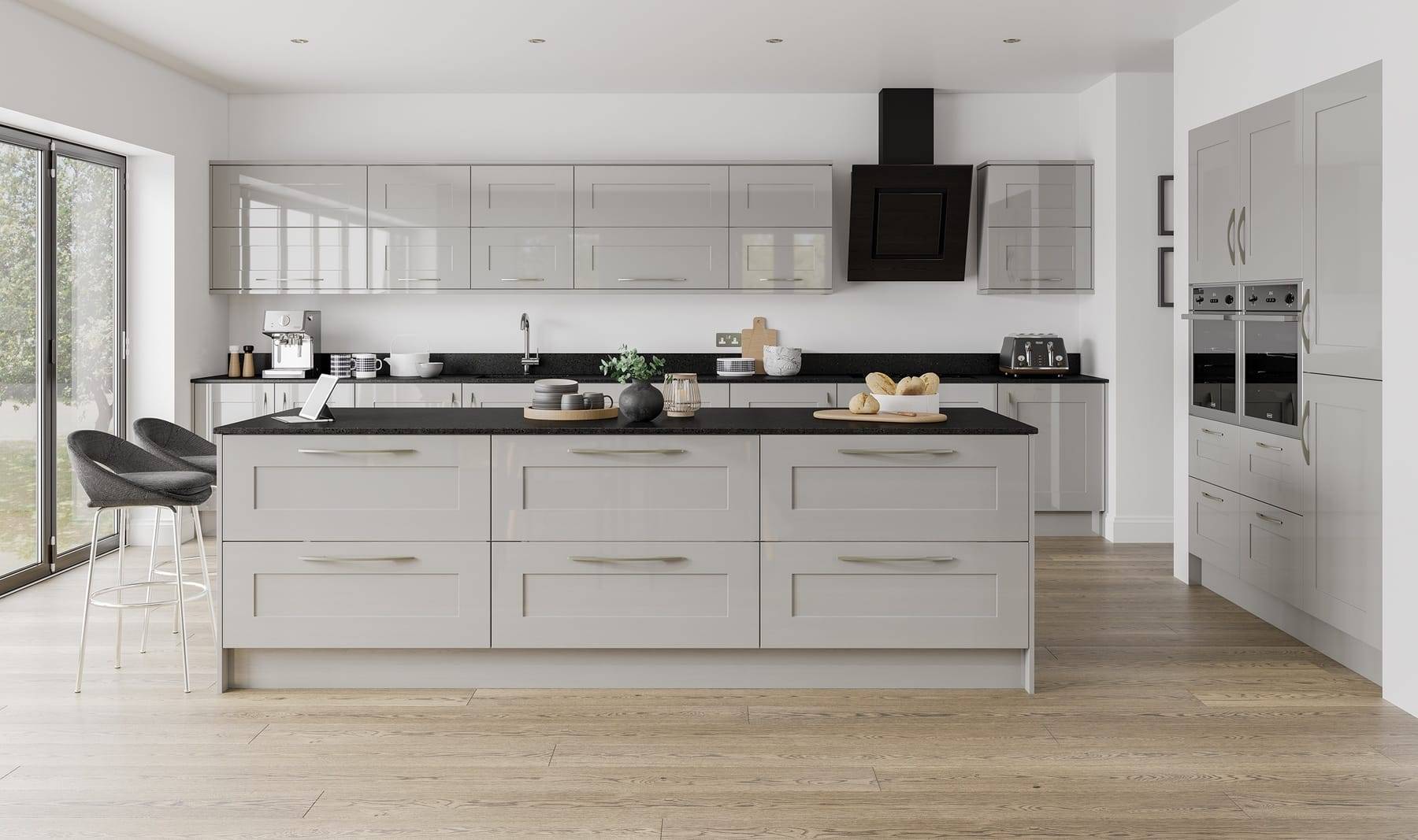 Solent Glossgreymist | Glasgow Kitchen
