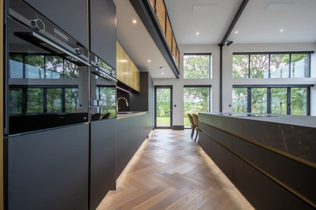 Dark Kitchens Surrey - Img 5662 Hdr | Colour House Interiors, Caterham