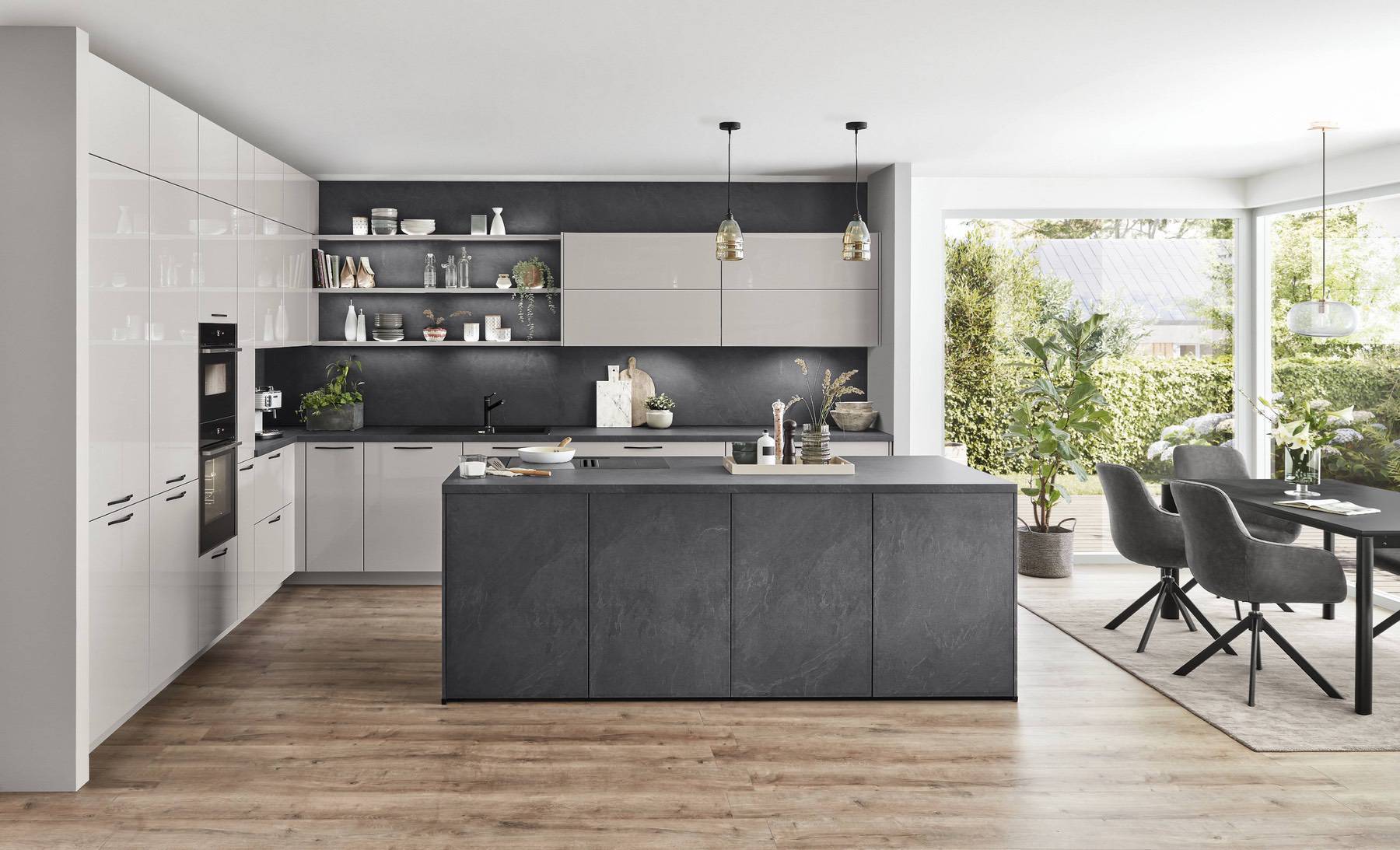 Nobilia Modern Open Plan Kitchen | Lead Wolf, Gotham