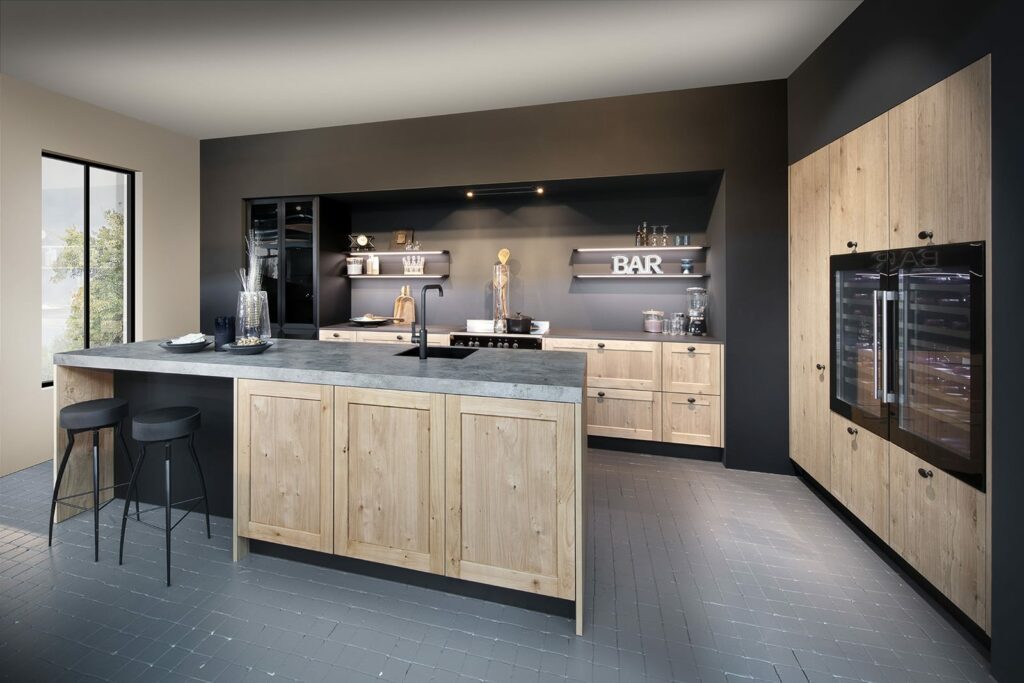 Rotpunkt Wood Shaker Kitchen 1 | Kavanagh Designs, Worthing